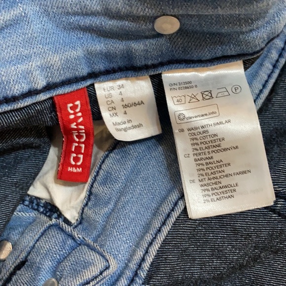 Denim Stretch Overalls. - Picture 7 of 9